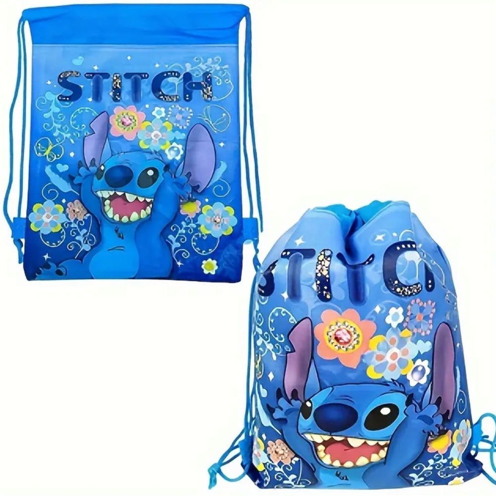 Stitch Drawstring Backpack NEW One